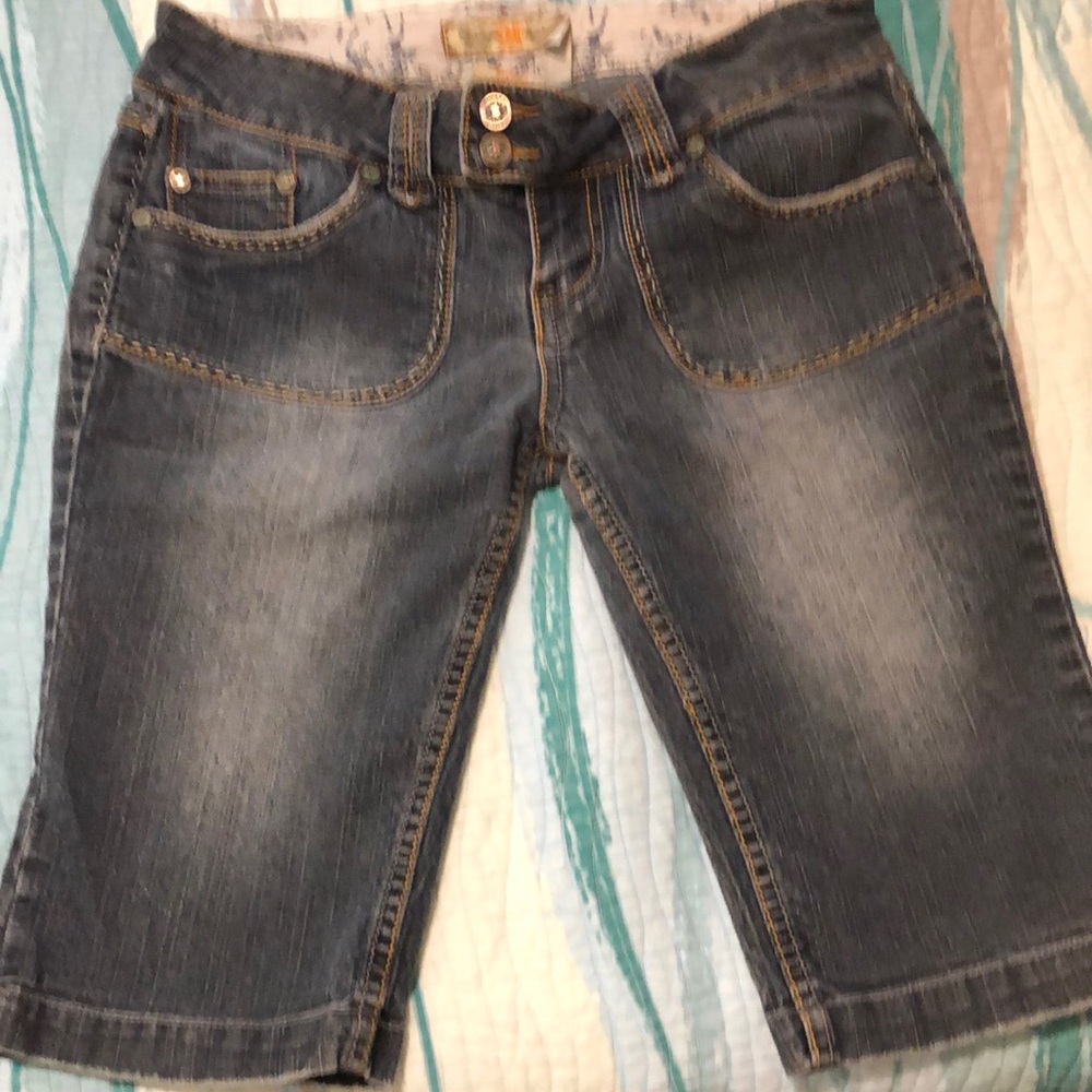 Ymi longer jean shorts size 5